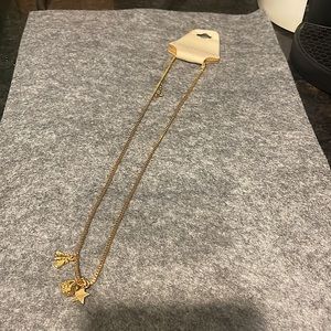 Longaberger vintage 3 charm necklace.